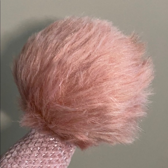 🎄CHRISTMAS GNOME BLUSH PINK W POMPOM HAT - Picture 6 of 9